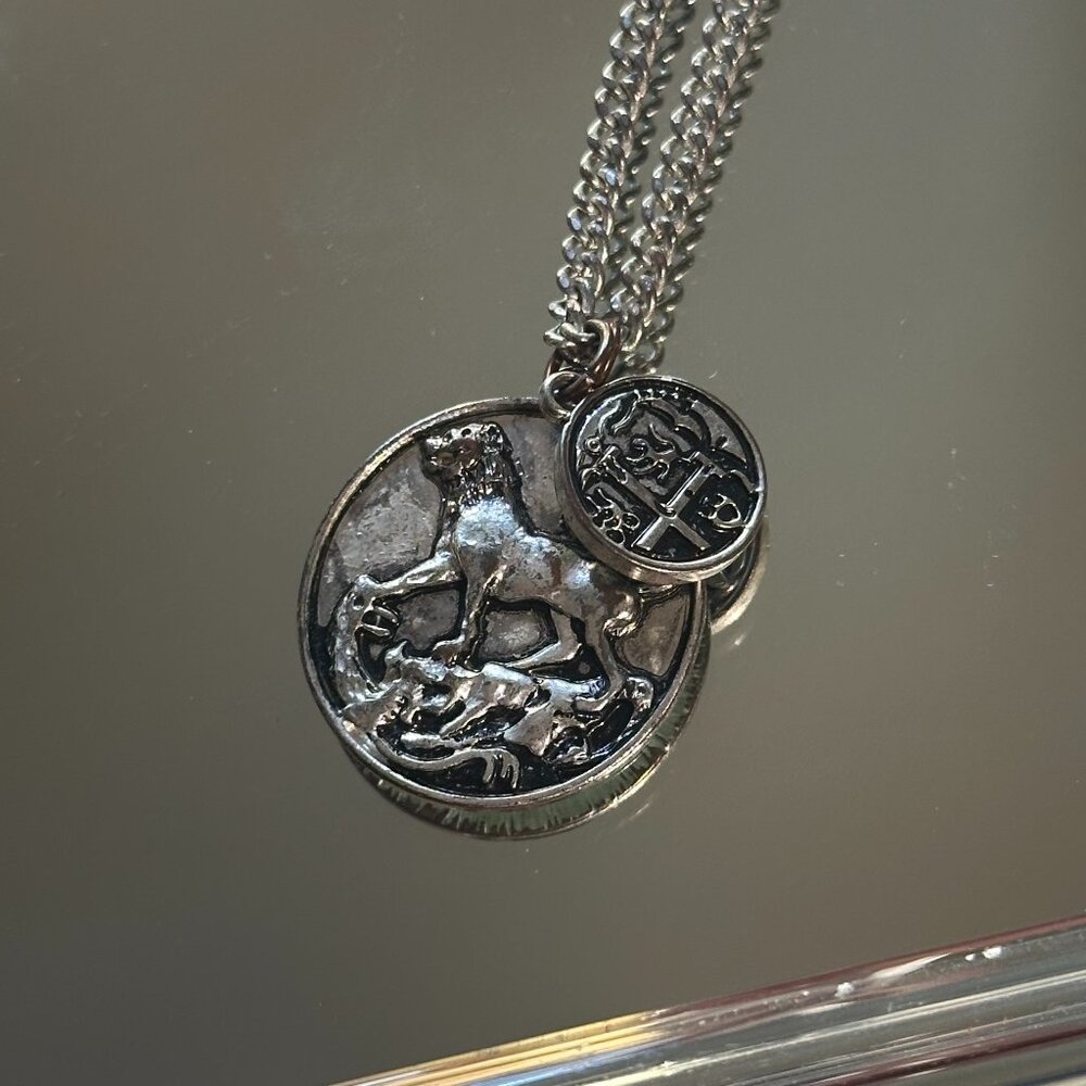 Lion Pendant Necklace